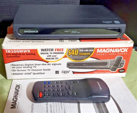 digital tv to analog converter|Magnavox DTV Digital to Analog Converter .
